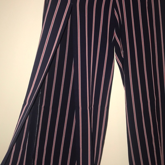 Front Slit Striped Pant - Picture 6 of 6
